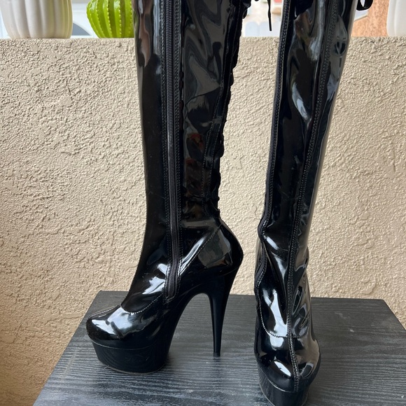 Pleaser Pole Dancing High Heels Size 7.5 - Picture 4 of 6